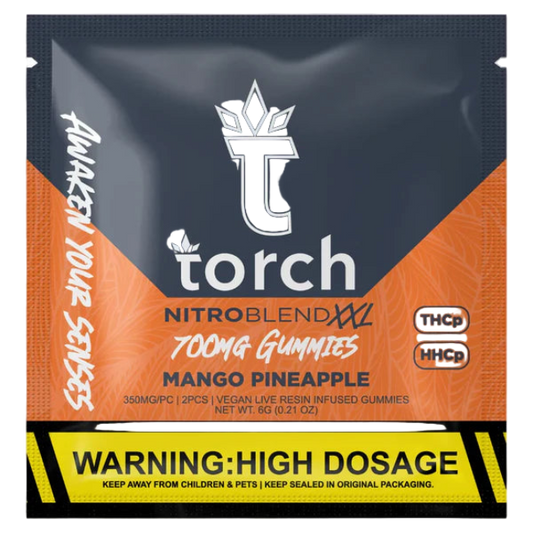 TORCH NITRO BLEND XXL GUMMIES 700MG – MANGO PINEAPPLE
