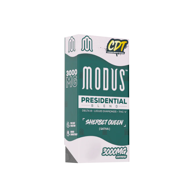 Modus Presidential Blend 3g Cartridge Sherbert Queen Sativa