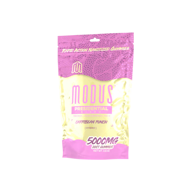 Modus Presidential Blend 5000mg Gummies Caribbean Punch Hybrid