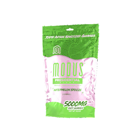 Modus Presidential Blend 5000mg Gummies Watermelon Breeze Hybrid