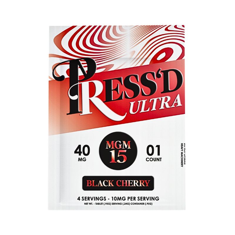Press'd Ultra Mgm-15 40mg Tablets - 1ct