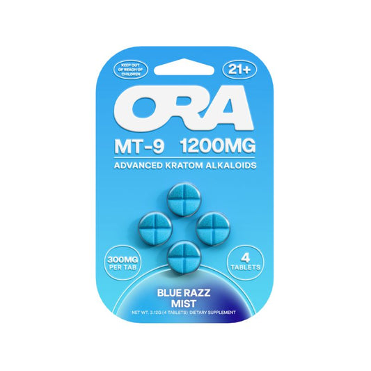 ORA MT-9 Advanced Kratom Alkaloids 4ct 300mg Per Tablet