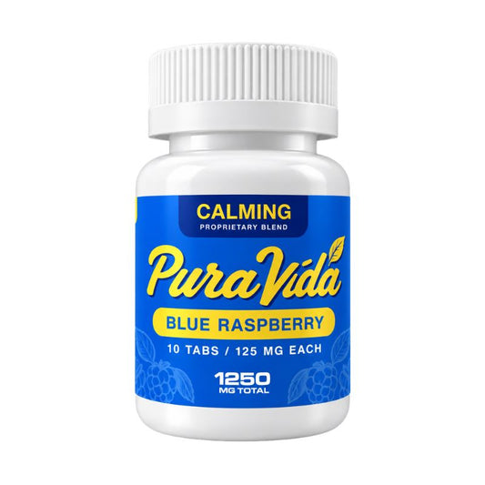 Pura Vida Calming Proprietary Blend Tablets 10ct 125mg Per Tablet