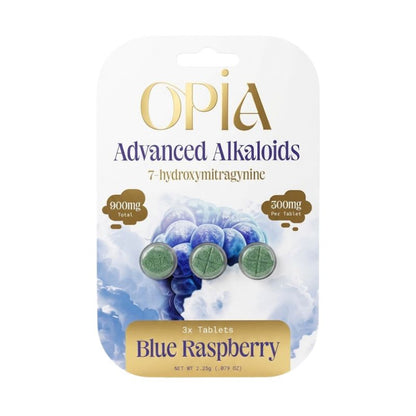 🎁 Opia Advanced Alkaloids 7-Hydroxymitragynine Tablets 3ct 300mg Per Tablet (100% off)