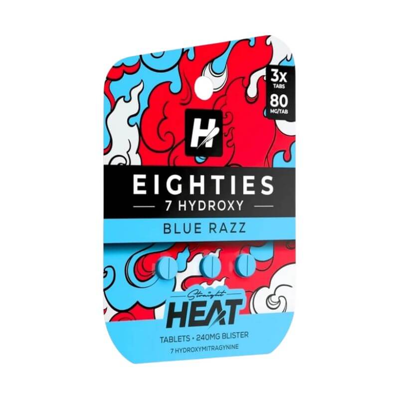 🎁 Straight Heat Eighties 7-Hydroxymitragynine Tablets 3ct 80mg Per Tablet (100% off)