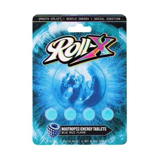 Roll-X Nootropic Energy Tablets - 4ct