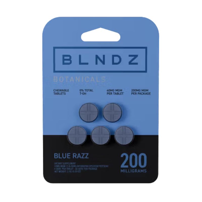 🎁 BLNDZ Botanicals MGM Chewable Tablets 5ct 40mg Per Tablet (100% off)