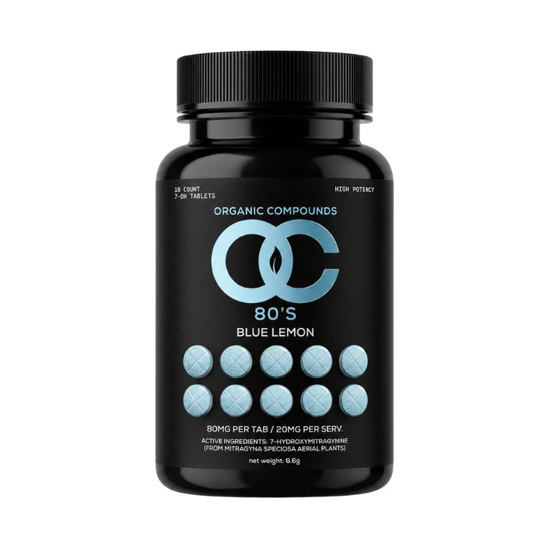 🎁 Organic Compounds 7-Hydroxymitragynine Tablets 10ct 80mg Per Tablet (100% off)