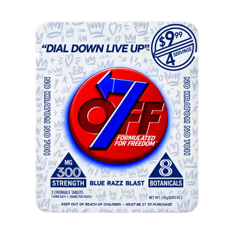 OFF7 Formulated For Freedom Proprietary Blend Chewable Tablets 2ct 150mg Per Tablet