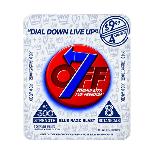 OFF7 Formulated For Freedom Proprietary Blend Chewable Tablets 2ct 150mg Per Tablet