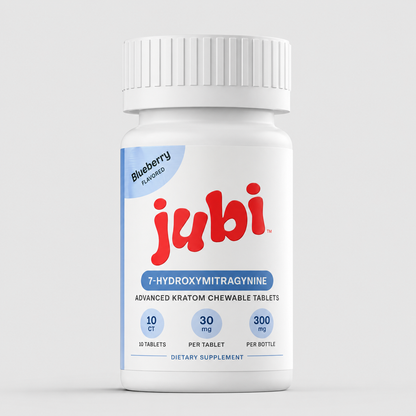 🎁 Jubi 7-Hydroxymitragynine Chewable Tablets – 10CT | 30MG Per Tablet | 300MG Total (100% off)