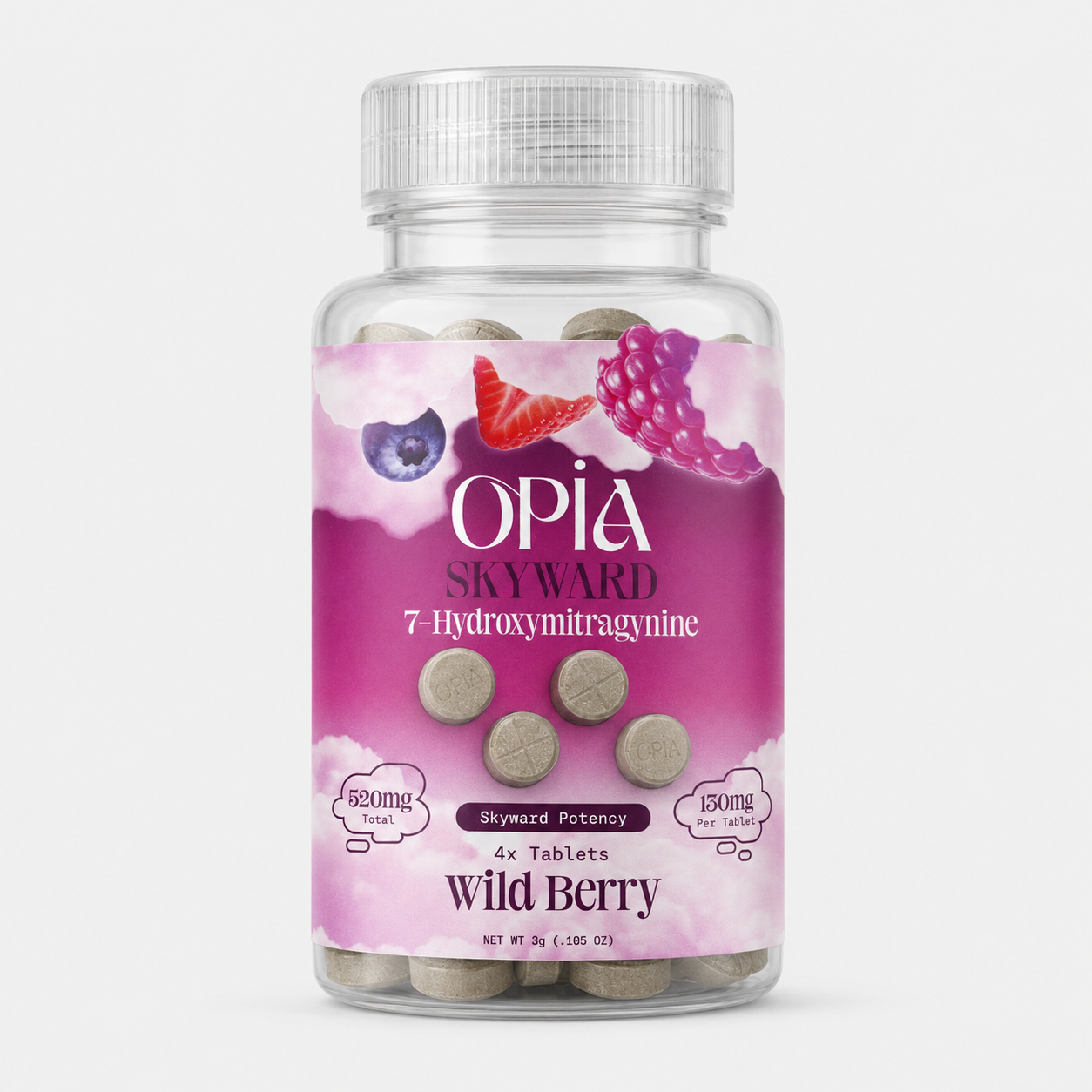 OPIA SKYWARD 7-HYDROXYMITRAGYNINE TABLETS 10CT 130MG PER TABLET