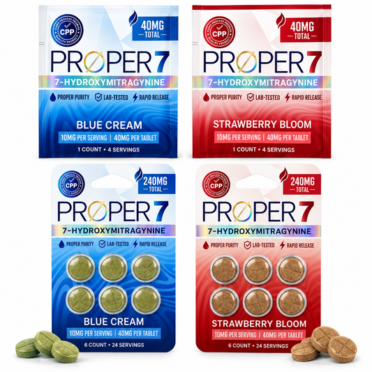 Proper7 7-Hydroxymitragynine Tablets 40mg Per Tablet