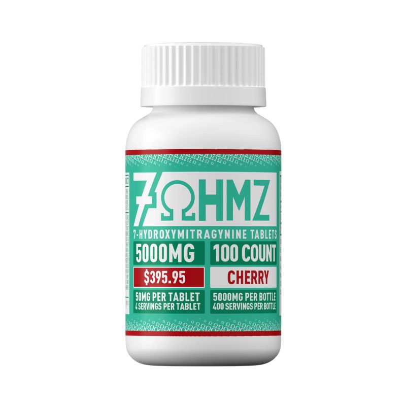 7OHMZ 7-Hydroxymitragynine Tablets 100ct 50mg Per Tablet