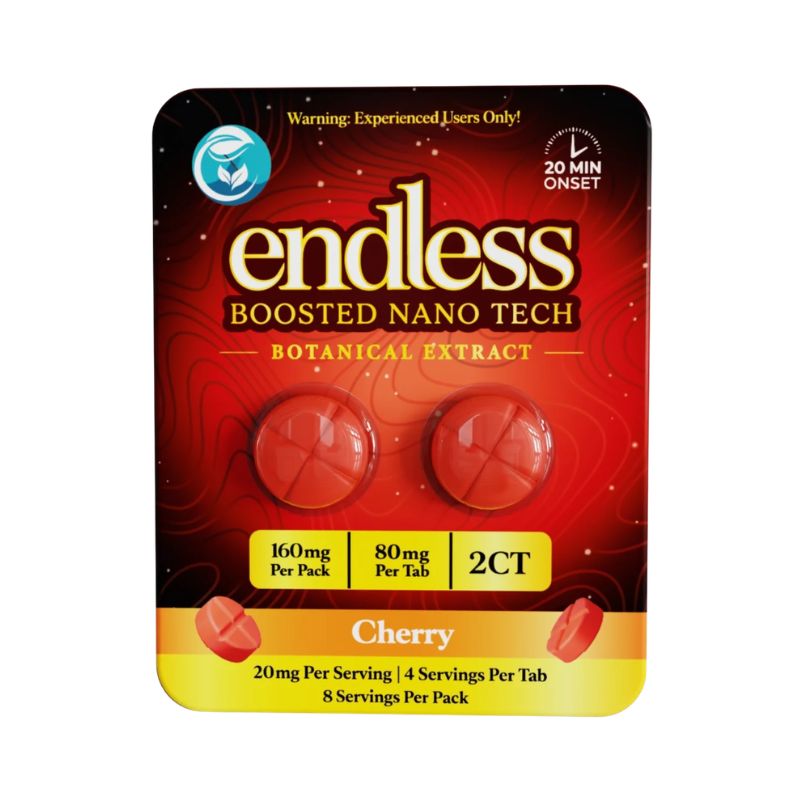 Endless Boosted Nano Tech Botanical Extract Tablets 2ct 80mg Per Tablet