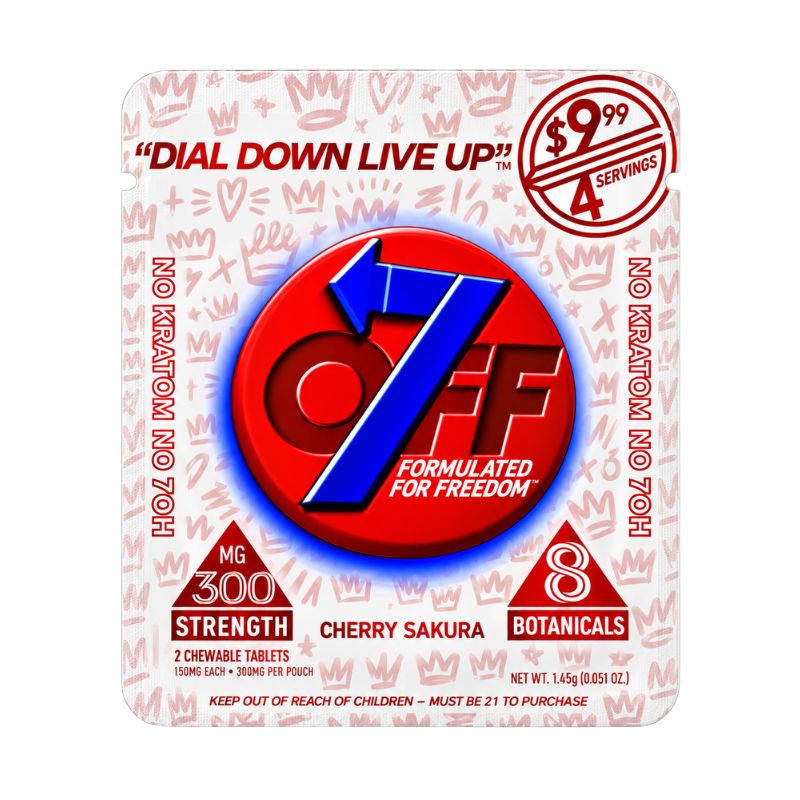 OFF7 Formulated For Freedom Proprietary Blend Chewable Tablets 2ct 150mg Per Tablet