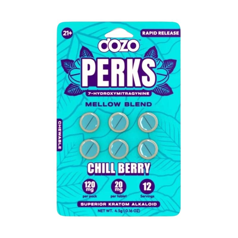 dozo perks 7-hydroxymitragynine