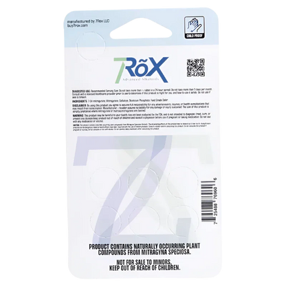 7Rox 6ct + 1 Free 7OH Berry Razz Tabs 30mg Per Tablet - Seven Tech