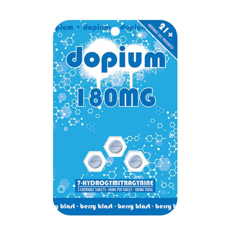 DOPIUM 7-HYDROXY CHEWABLE TABLETS