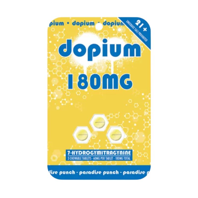 DOPIUM 7-HYDROXY CHEWABLE TABLETS