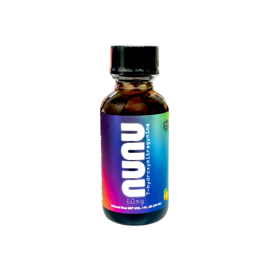Nunu 7-Hydroxymitragynine Kratom Extract Shot Lemon 60mg