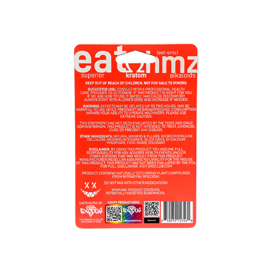 Eat OHMZ 2ct 7OH Tabs  7-OH 8OH 11OH Red-OH 50mg per Tablet