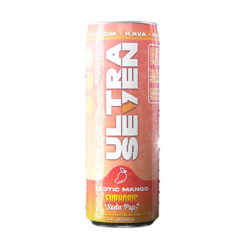 ULTRA SEVEN MIT + KAVA + KANNA EUPHORIC SODA POP 12OZ 135MG