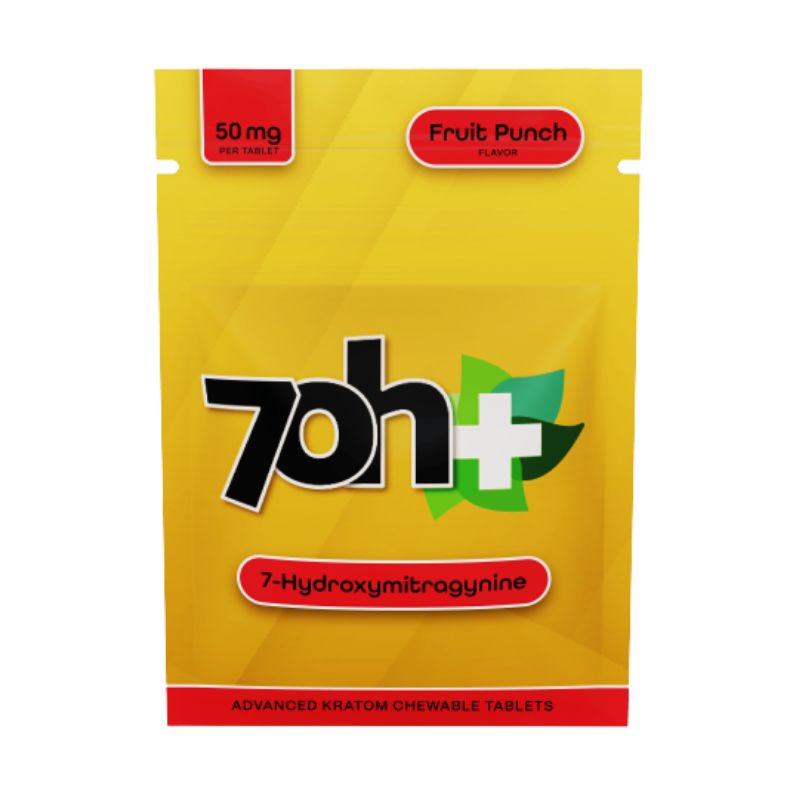 7OH Plus 7-Hydroxy Chewable Tablets 50mg per Tablet