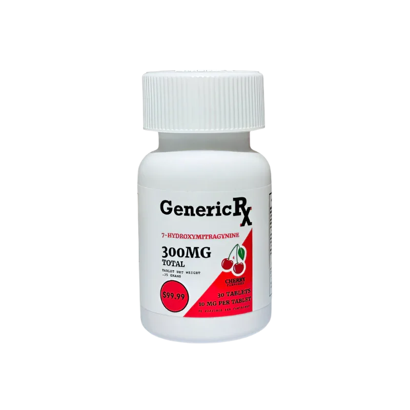 Generic Rx 30ct 7OH Chewable Tabs Cherry 10mg per Tablet - Seven Tech