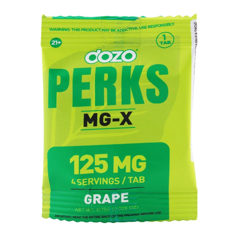 Dozo Perks MG-X 1ct 125mg Per Tablet
