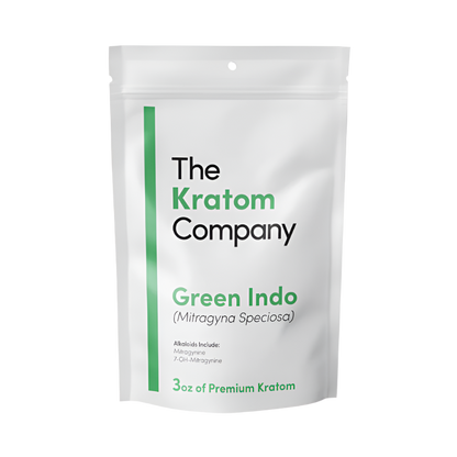 THE KRATOM COMPANY POWDER 3OZ - INDO GREEN VEIN - Seven Tech