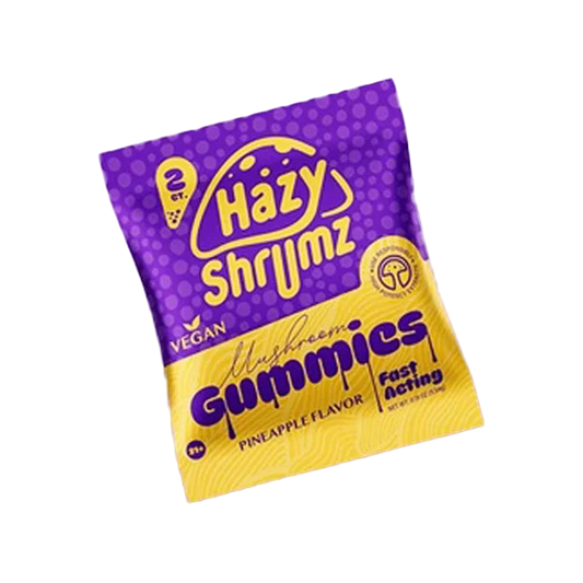 HAZY SHRUMZ GUMMIES 2CT / 0.19OZ - PINEAPPLE