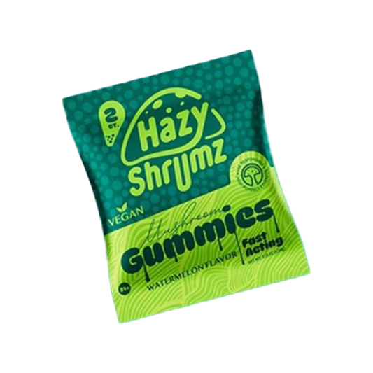 HAZY SHRUMZ GUMMIES 2CT / 0.19OZ - WATERMELON