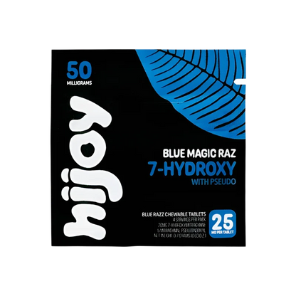 HIJOY 4ct 7OH + Psuedoindoxyl Blue Magic Raz 25mg + 2ct Bundle - Seven Tech