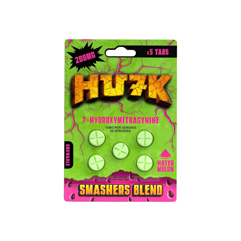 Hu7k 5ct 7OH Tabs Watermelon 40mg Per Tablet - Seven Tech