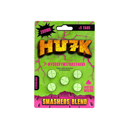 Hu7k 5ct 7OH Tabs Watermelon 40mg Per Tablet - Seven Tech
