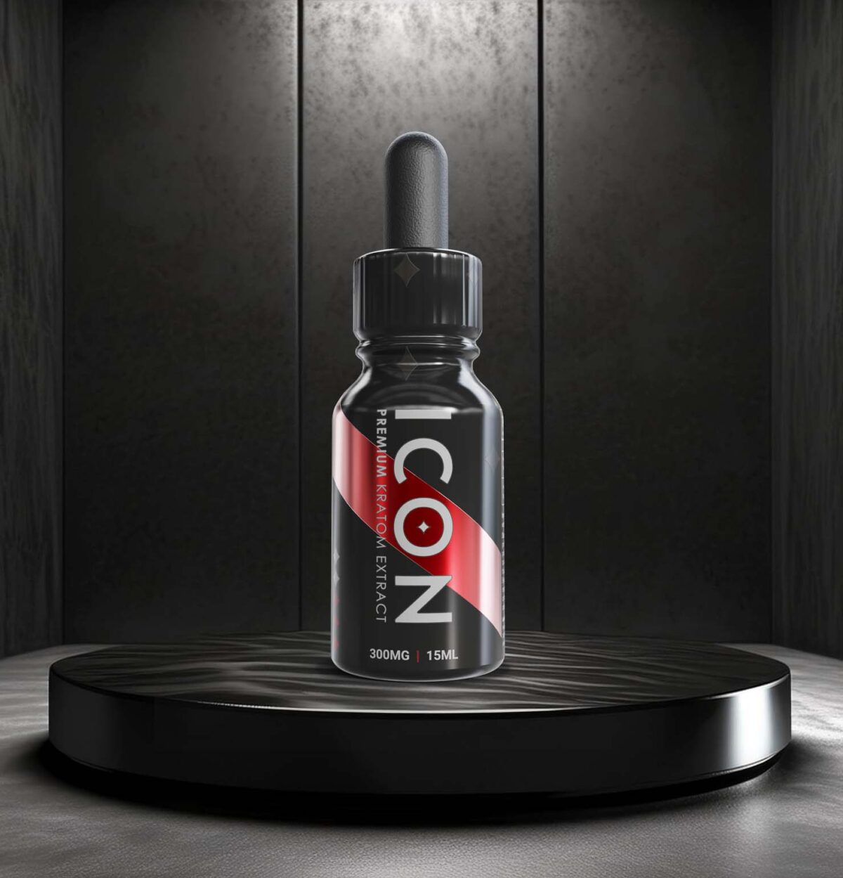 ICON PREMIUM KRATOM EXTRACT TINCTURES 15ML - 300MG - Seven Tech