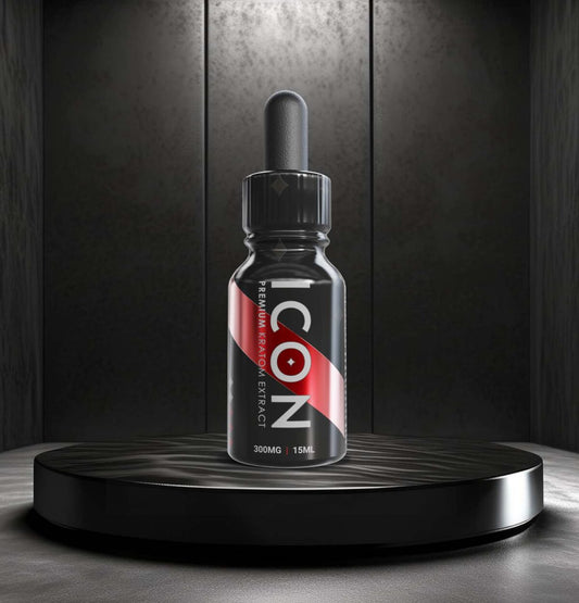 ICON PREMIUM KRATOM EXTRACT TINCTURES 15ML - 300MG - Seven Tech