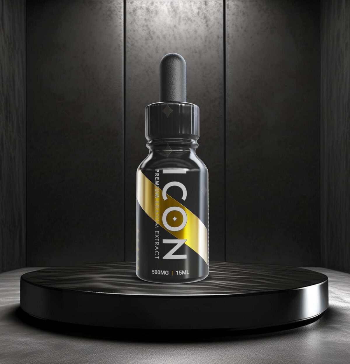 ICON PREMIUM KRATOM EXTRACT TINCTURES 15ML - 500MG - Seven Tech