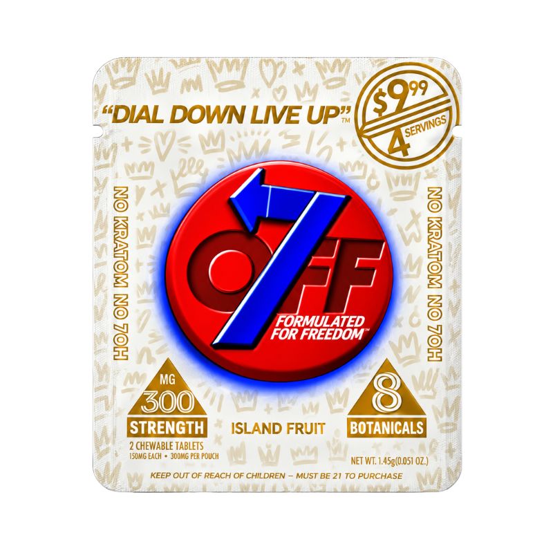 OFF7 Formulated For Freedom Proprietary Blend Chewable Tablets 2ct 150mg Per Tablet