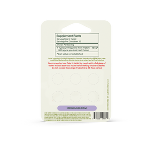 Jubi 6ct 7OH Chewable Tabs Grape 30mg per Tablet