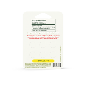 Jubi 6ct 7OH Chewable Tabs Lemon 30mg per Tablet