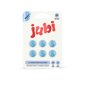 Jubi 6ct 7OH Chewable Tabs Blueberry 30mg per Tablet