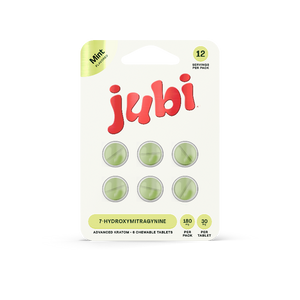Jubi 6ct 7OH Chewable Tabs Mint 30mg per Tablet