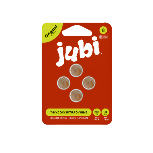 Jubi 4ct 7OH Chewable Tabs Original 50mg Per Tablets - Seven Tech