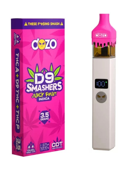 DOZO - D9 SMASHERS 3.5G DISPOSABLES - JUICY FRUIT - INDICA - Seven Tech
