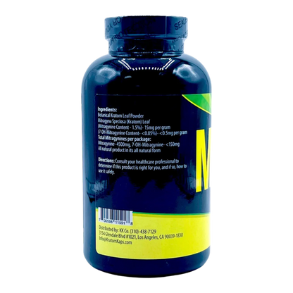 KRATOM KAPS POWDER 300G - MALAY GREEN VEIN - Seven Tech