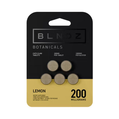 🎁 BLNDZ Botanicals Cats Claw Uncaria Tomentosa Chewable Tablets 5ct 200mg Per Tablet (100% off)