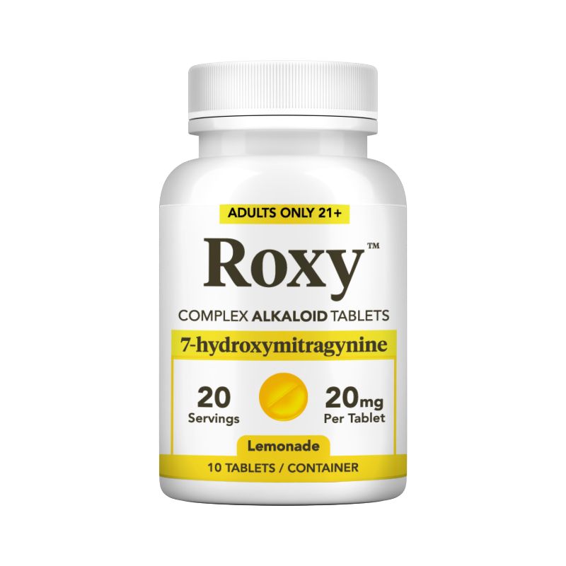 🎁 Roxy Complex Alkaloids 7-Hydroxymitragynine Tablets 10ct 20mg Per Tablet (100% off)
