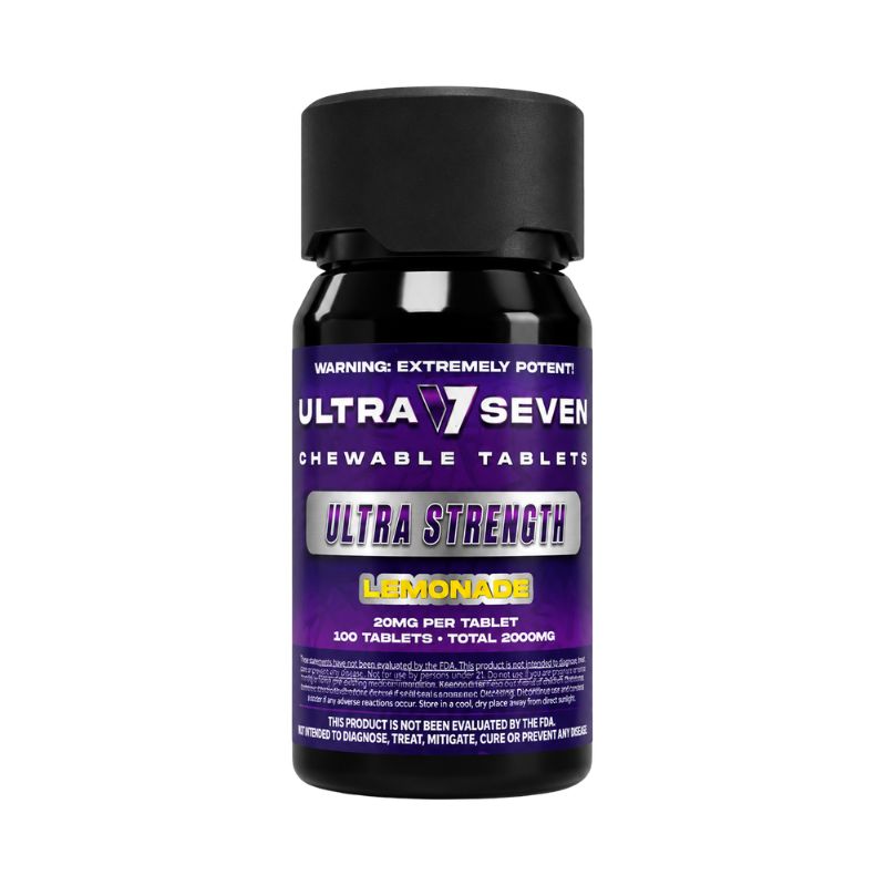 🎁 Ultra Seven Ultra Strength 7-Hydroxymitragynine Chewable Tablets 100ct 20mg Per Tablet (100% off)